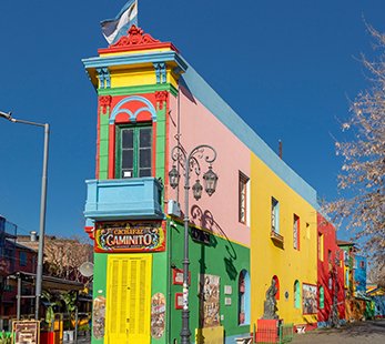 Colorful houses in the Caminito neighborhood, Buenos Aires | MSC Cruises