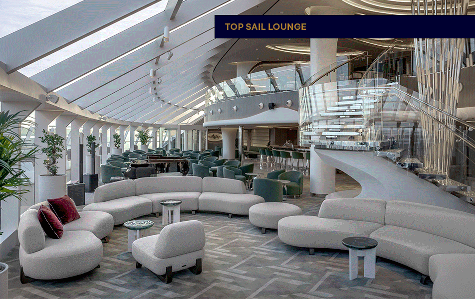 MSC Yacht Club Top Sail Lounge | MSC Cruises MSC Yacht Club Top Sail Lounge | MSC Cruises