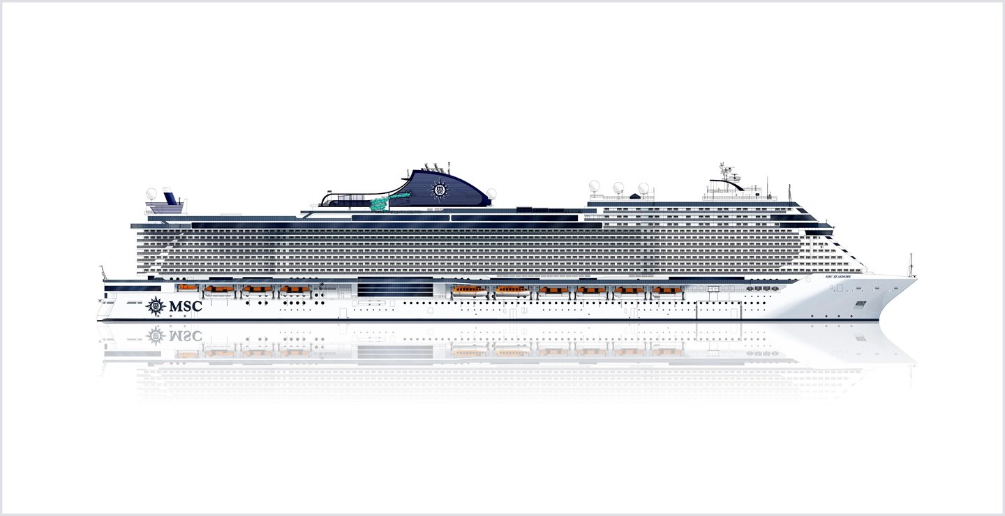 Msc Seashore The New Ship Of The Seaside Class Msc Cruises