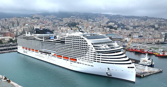 MSC World Europa arrives to the Mediterranean | MSC Cruises