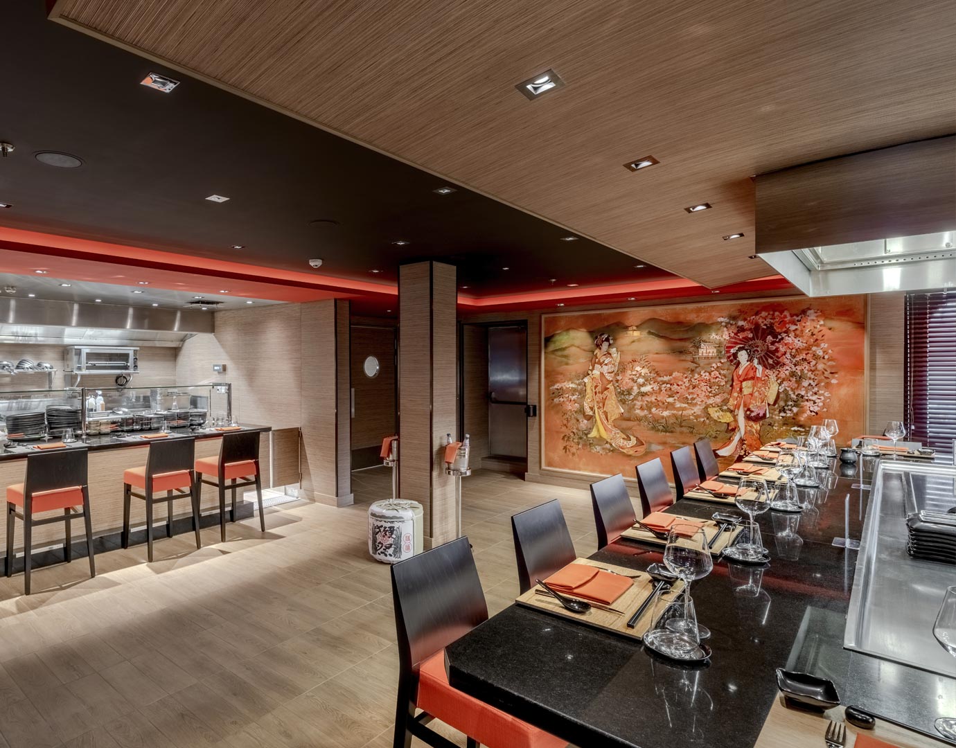 Speciality Restaurant - Sushi & Robatayaki - MSC Euribia | MSC Cruises Speciality Restaurant - Sushi & Robatayaki - MSC Euribia | MSC Cruises