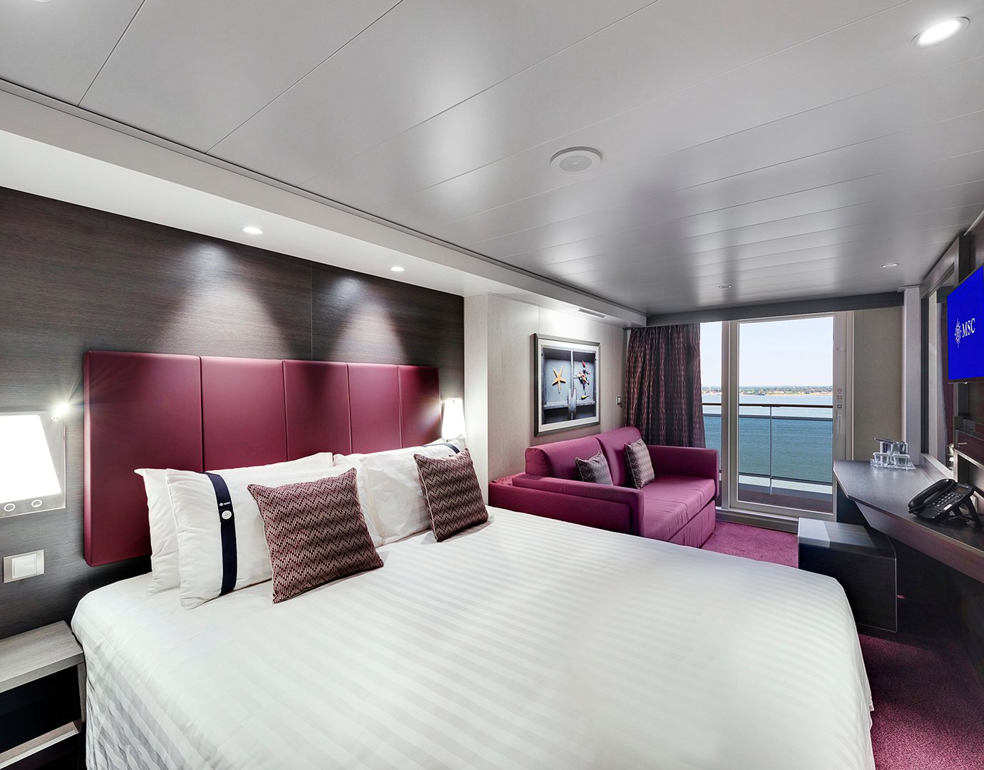 MSC Meraviglia Cabin: Balcony 01 MSC Meraviglia Cabin: Balcony 01