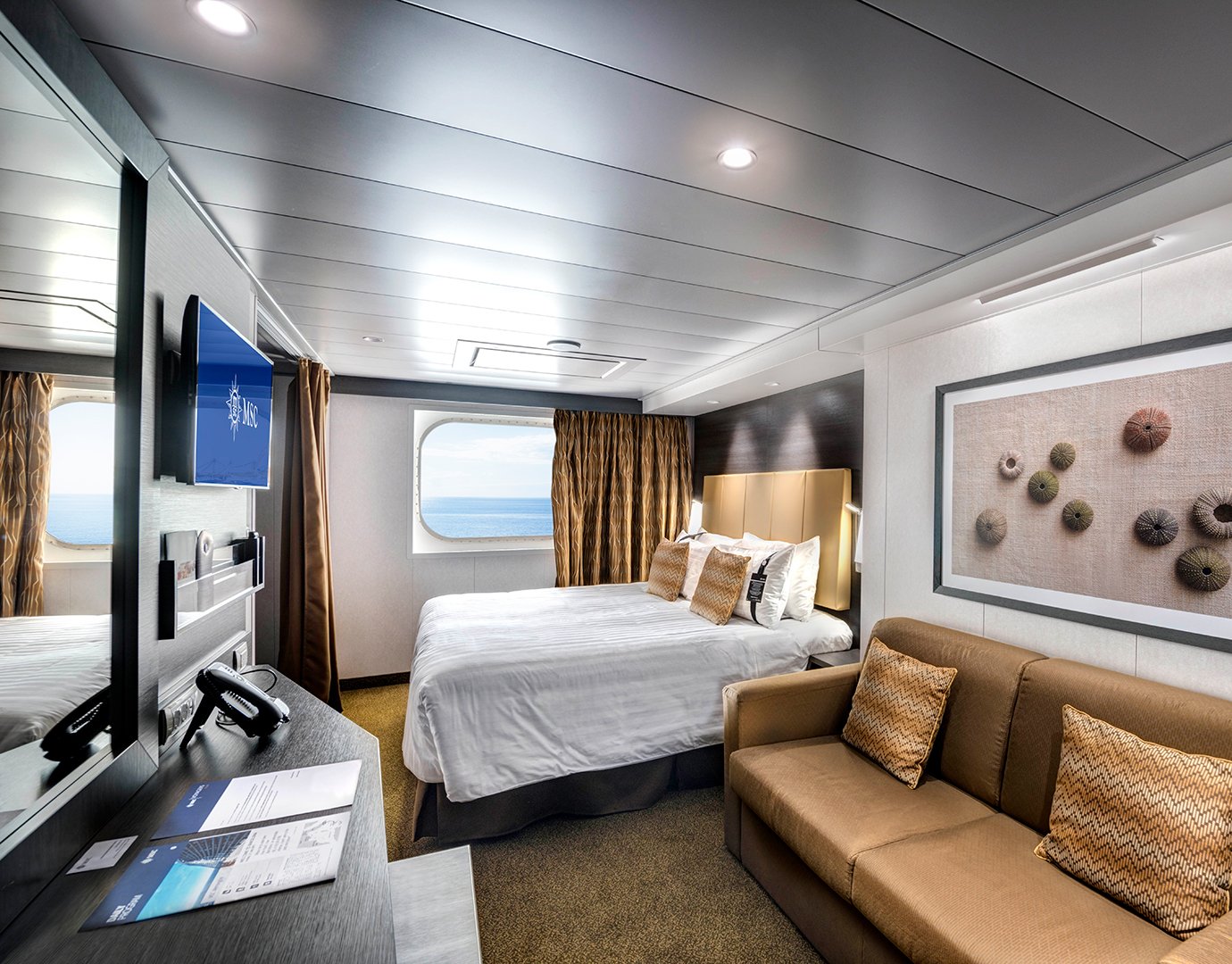 MSC Meraviglia Cabin: Ocean View 16 MSC Meraviglia Cabin: Ocean View 16