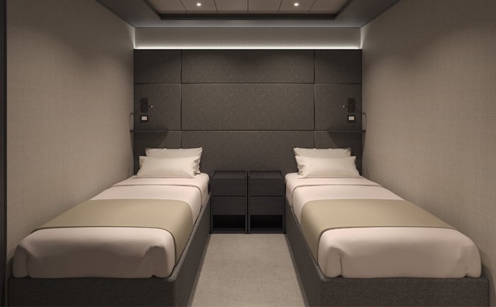 MSC Yacht Club Royal suite with whirlpool bath, MSC Poesia | MSC Cruises