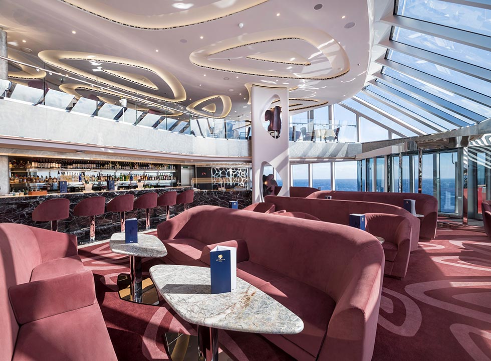 MSC Yacht Club - Top Sail Lounge MSC Yacht Club - Top Sail Lounge
