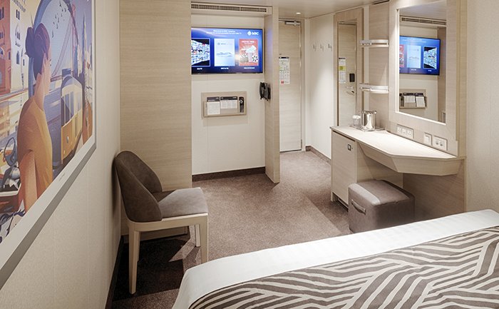 Cabins & suites MSC World America | MSC Cruises