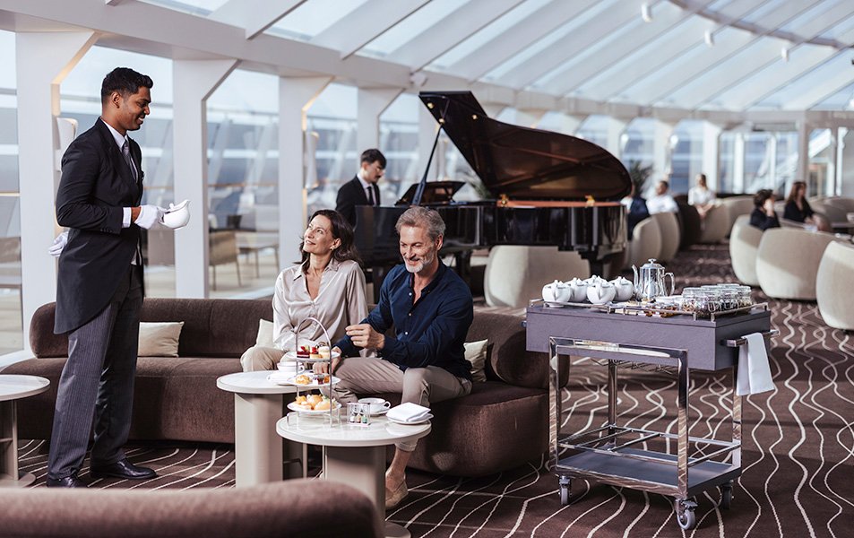 MSC Yacht Club, Top Sail Lounge - MSC World America | MSC Cruises