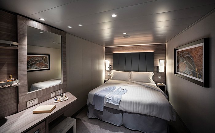 MSC Yacht Club Interior Suite, MSC World Europa | MSC Cruises