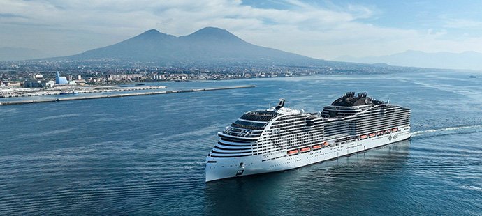 Cruises in the Mediterranean, cruiseship, msc world europa, Naples, Italy | MSC Cruises